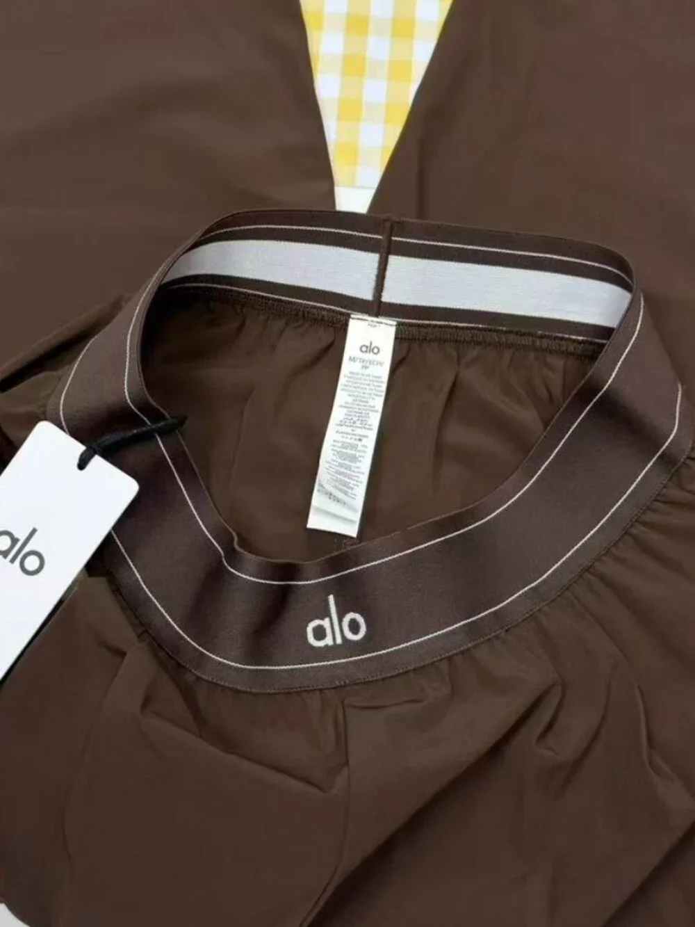 🔥ALO Yoga Suit Up Trouser Coffee Brown🤎 (Regular 30 inches) XS